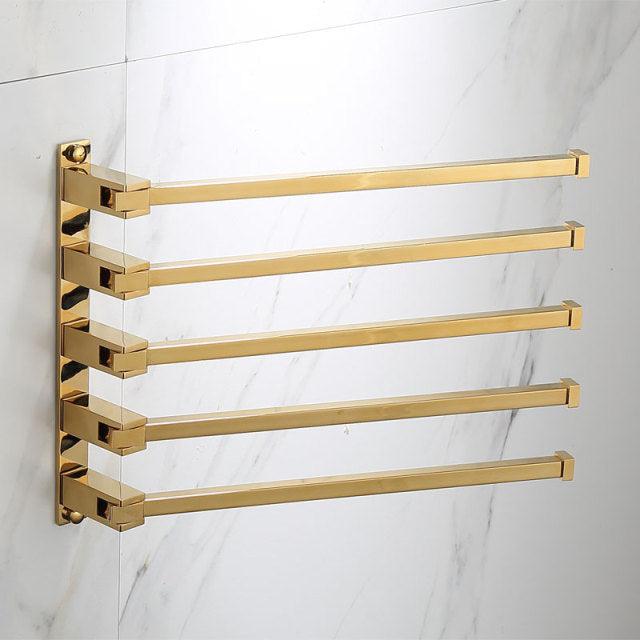 Set di Accessori per Bagno: Porta Asciugamani, Porta Carta, Porta Spazzola per WC