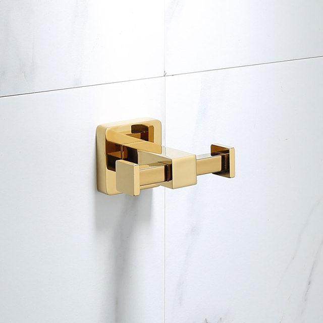 Set di Accessori per Bagno: Porta Asciugamani, Porta Carta, Porta Spazzola per WC