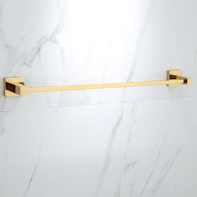 Set di Accessori per Bagno: Porta Asciugamani, Porta Carta, Porta Spazzola per WC