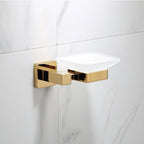 Set di Accessori per Bagno: Porta Asciugamani, Porta Carta, Porta Spazzola per WC