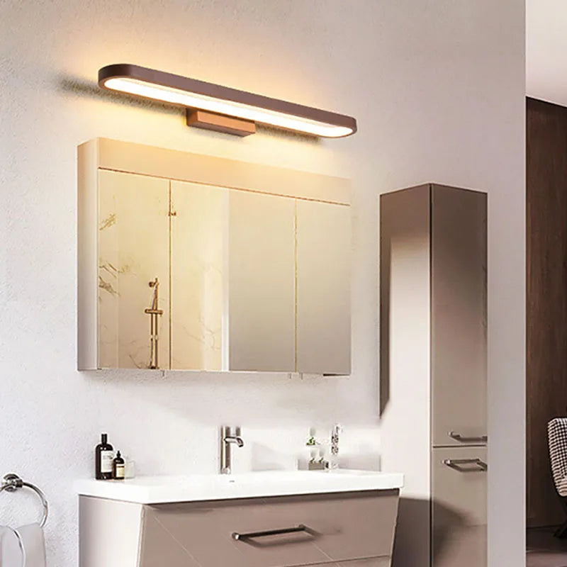 Lampada da parete LED per bagno, faro moderno per specchio, luce da parete per casa