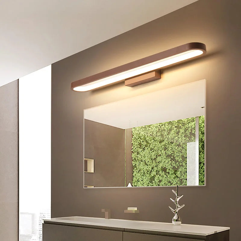Lampada da parete LED per bagno, faro moderno per specchio, luce da parete per casa