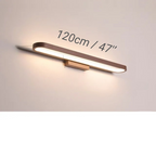 Lampada da parete LED per bagno, faro moderno per specchio, luce da parete per casa