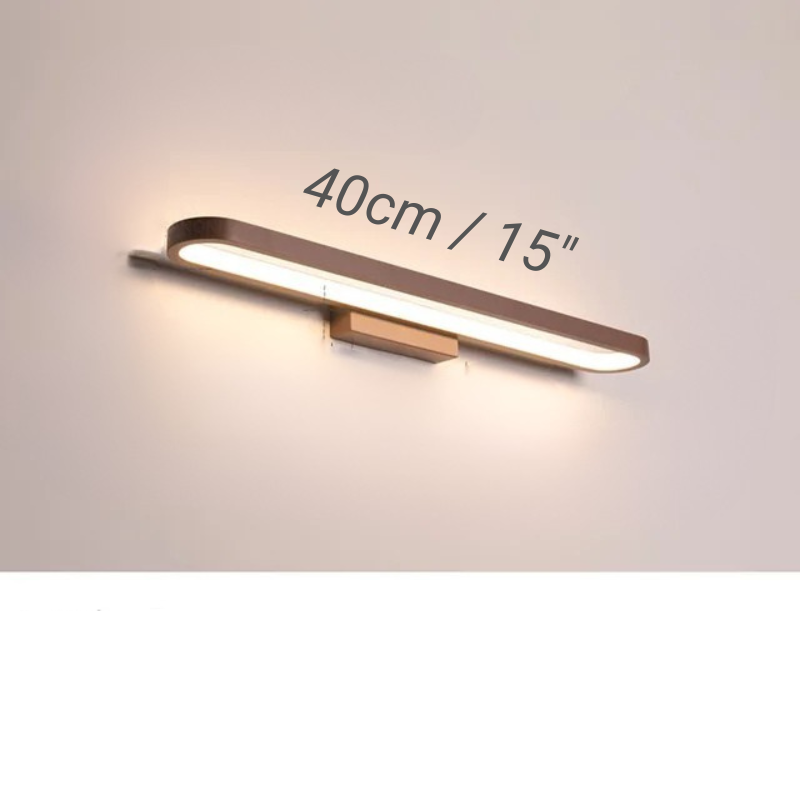 Lampada da parete LED per bagno, faro moderno per specchio, luce da parete per casa