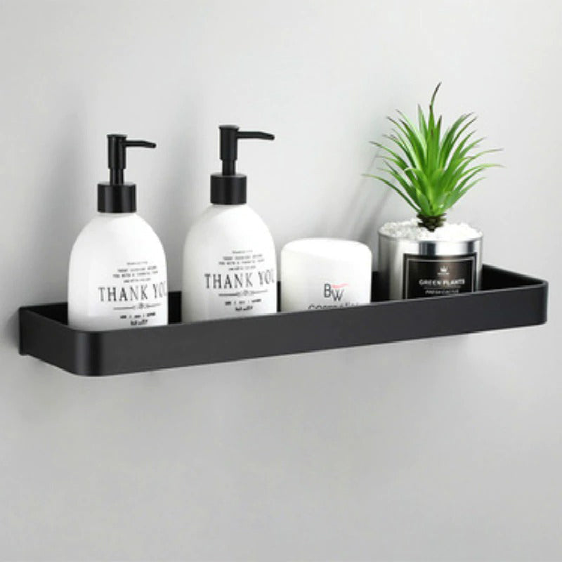 Mensola da Bagno Organizzatore Senza Trapano Supporto per Doccia Mensole Angolari