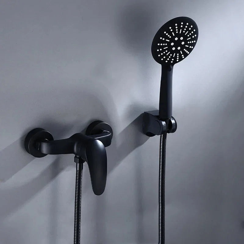 Rubinetti per Doccia da Bagno a Muro Set di Soffione da Vasca Portatile