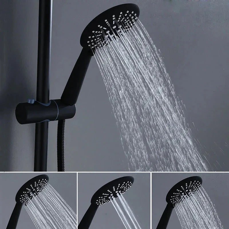 Rubinetti per Doccia da Bagno a Muro Set di Soffione da Vasca Portatile