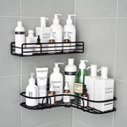 Supporto per Shampoo da Montare a Muro per Doccia con Ventosa