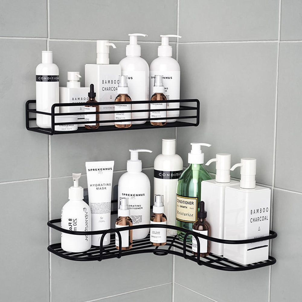 Supporto per Shampoo da Montare a Muro per Doccia con Ventosa