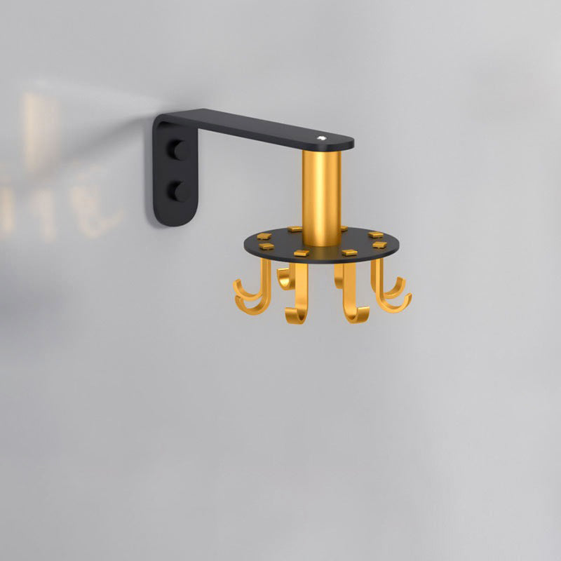 Porta Asciugamani da Bagno Mensola da Bagno Senza Perforazione Porta Asciugamani Rotante