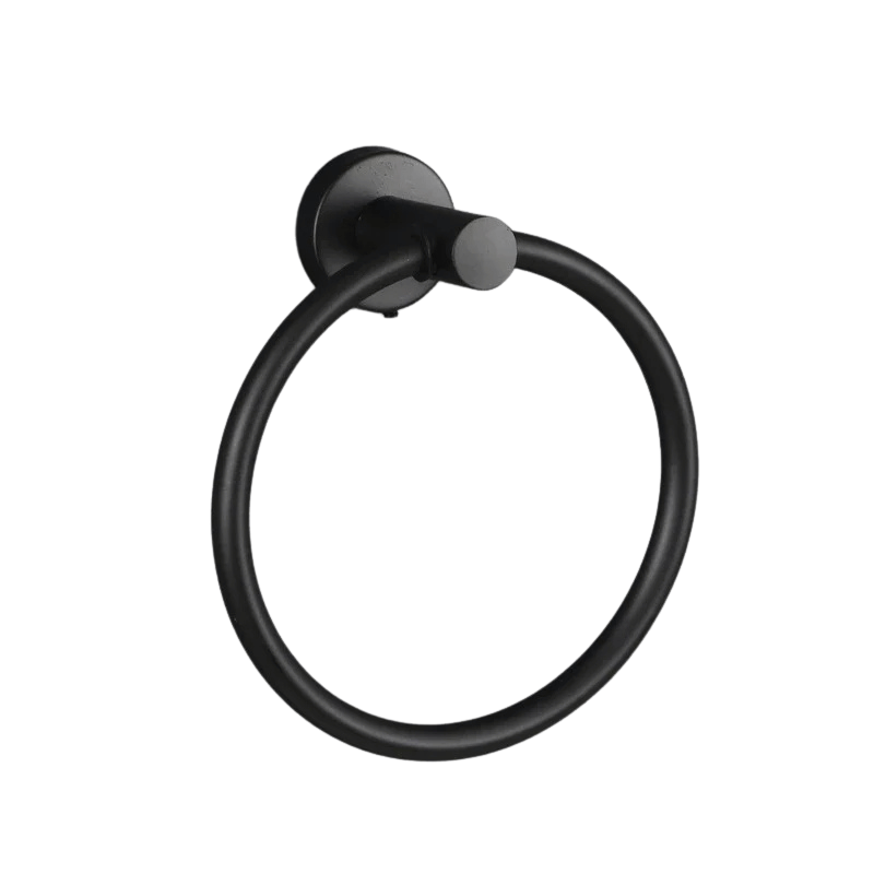 Supporto per Anello Asciugamano da Bagno in Acciaio Inossidabile - Anello Asciugamano Rotondo da Bagno