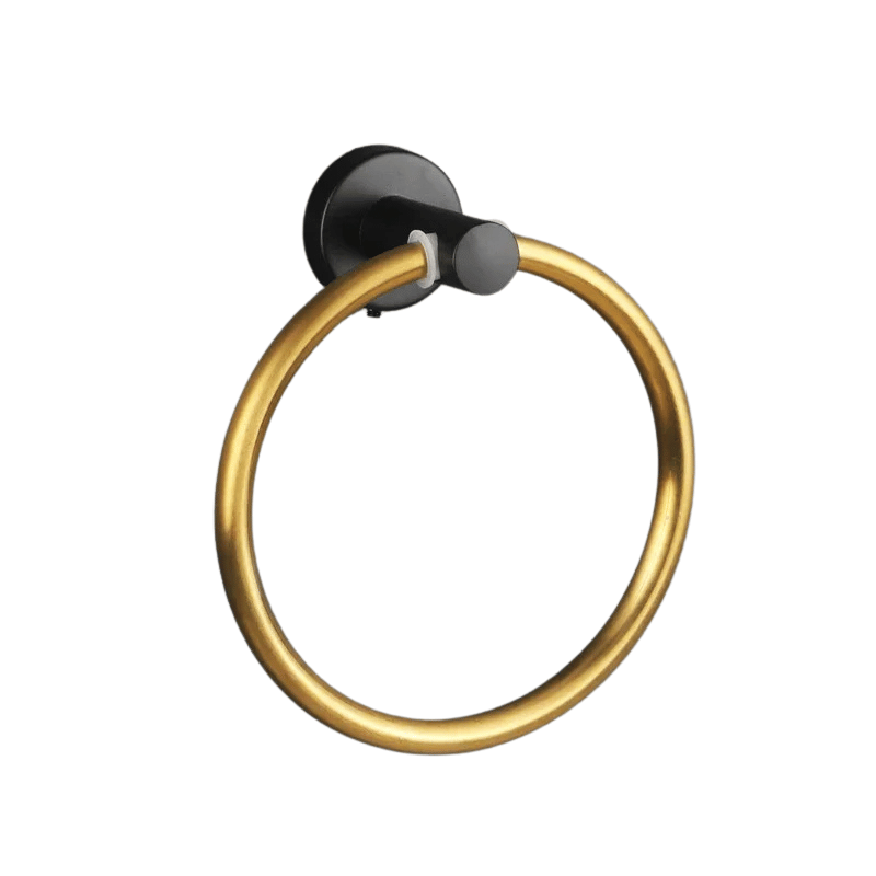 Supporto per Anello Asciugamano da Bagno in Acciaio Inossidabile - Anello Asciugamano Rotondo da Bagno