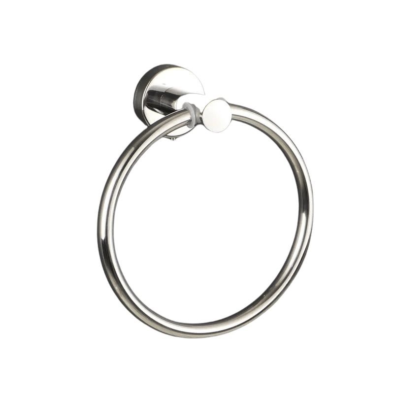 Supporto per Anello Asciugamano da Bagno in Acciaio Inossidabile - Anello Asciugamano Rotondo da Bagno