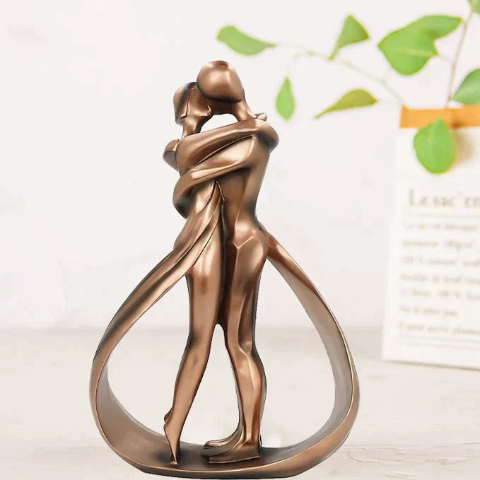 UnityEmbrace - Statua artigianale che simboleggia l'amore eterno
