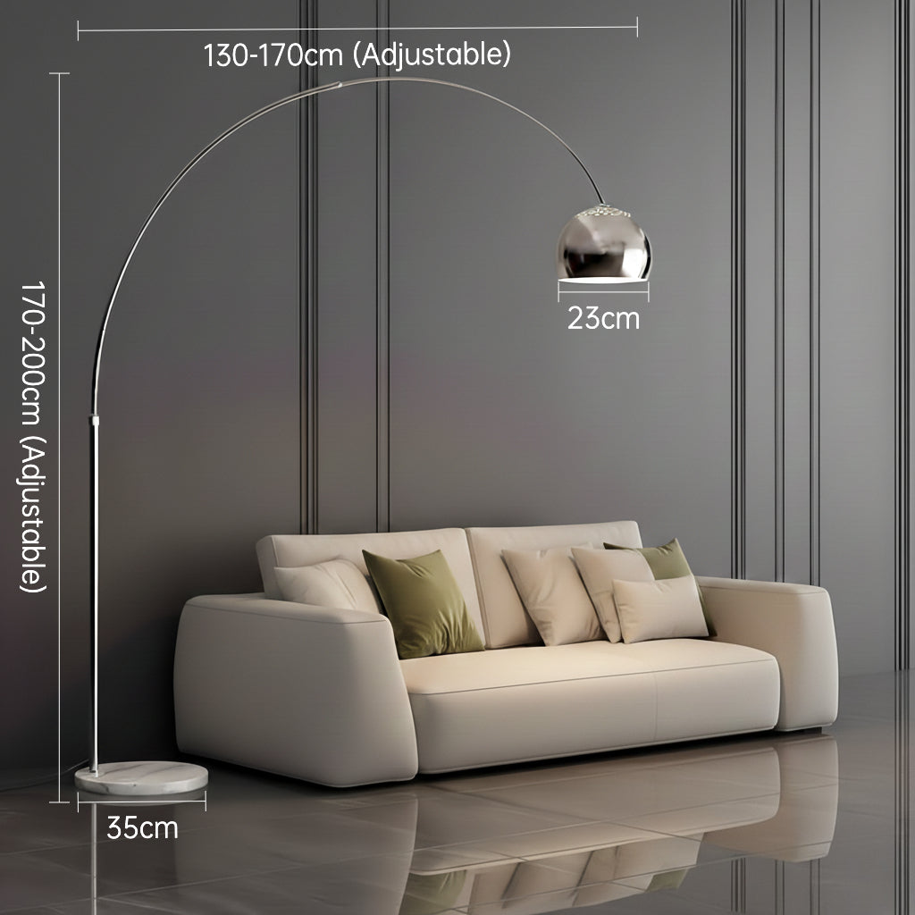 Lampada da Terra Arco Italiana – Design Moderno per il Soggiorno