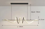 Lampada a sospensione LED dimmerabile moderna