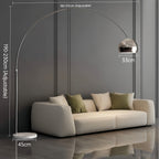 Lampada da Terra Arco Italiana – Design Moderno per il Soggiorno