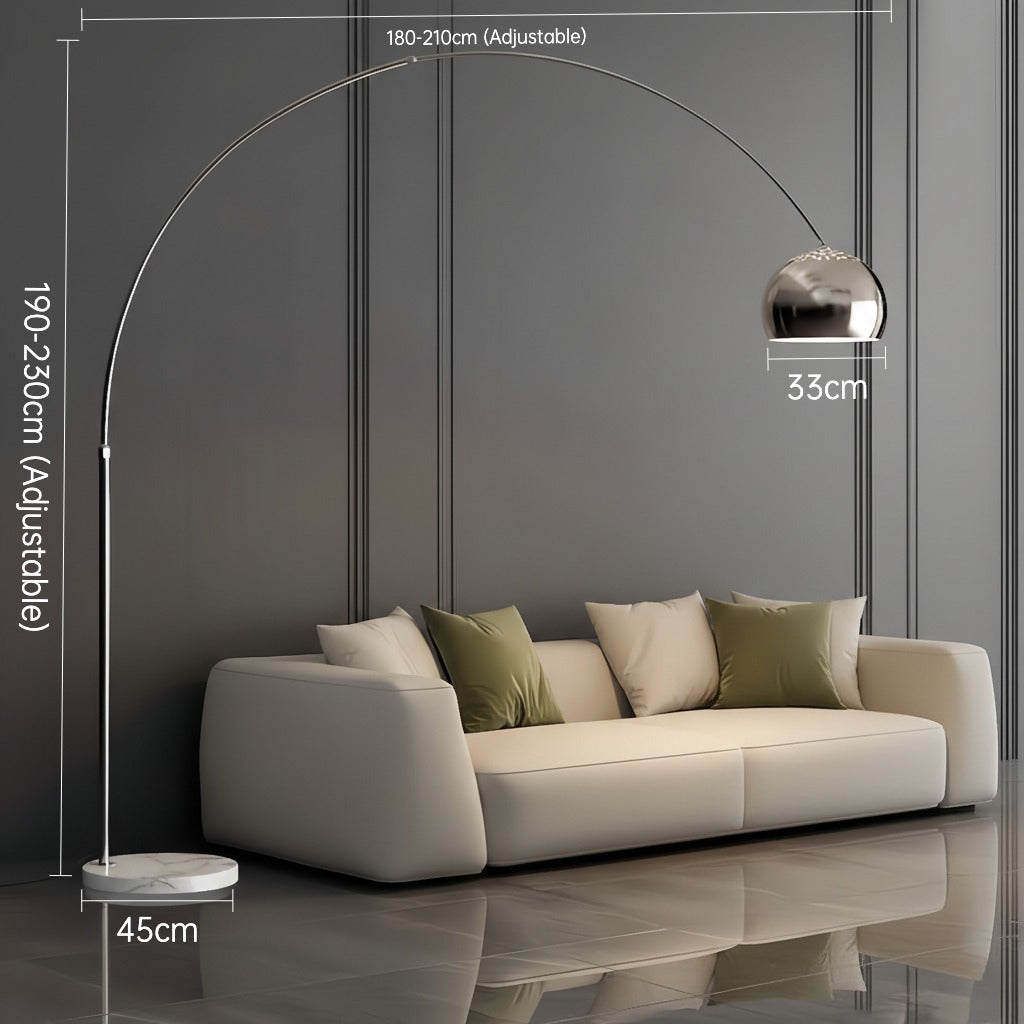 Lampada da Terra Arco Italiana – Design Moderno per il Soggiorno
