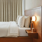 Applique LED da Parete Rotonda in Vetro Lampada Moderna per Camera e Soggiorno