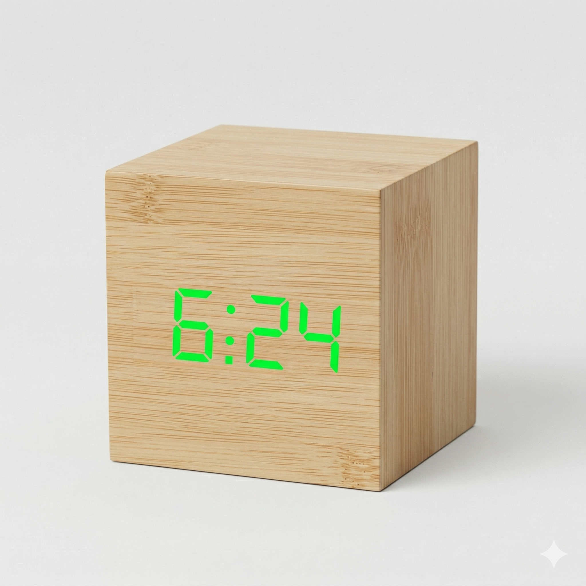 Sveglia Digitale LED con Controllo Vocale Design Moderno