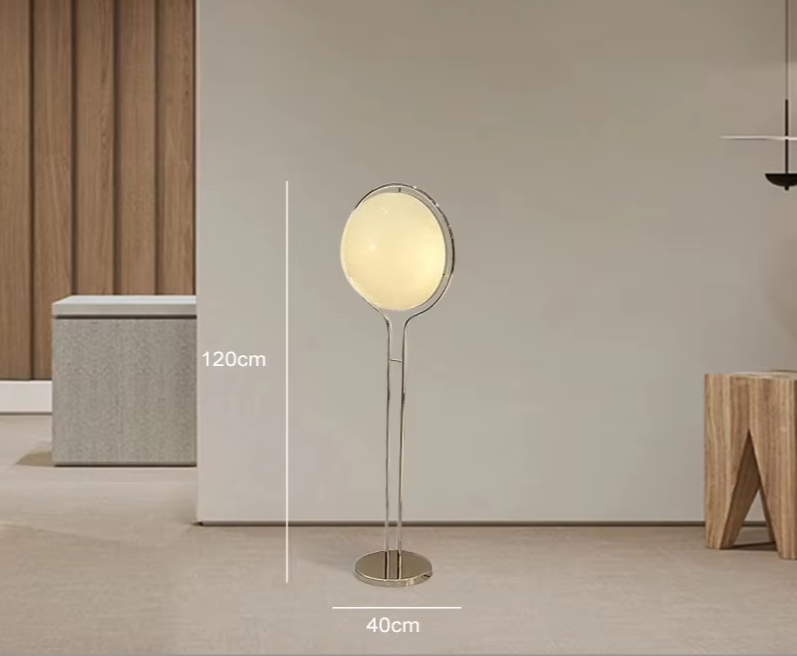 LumiSphere Art Deco LED Bol Lampada da Terra