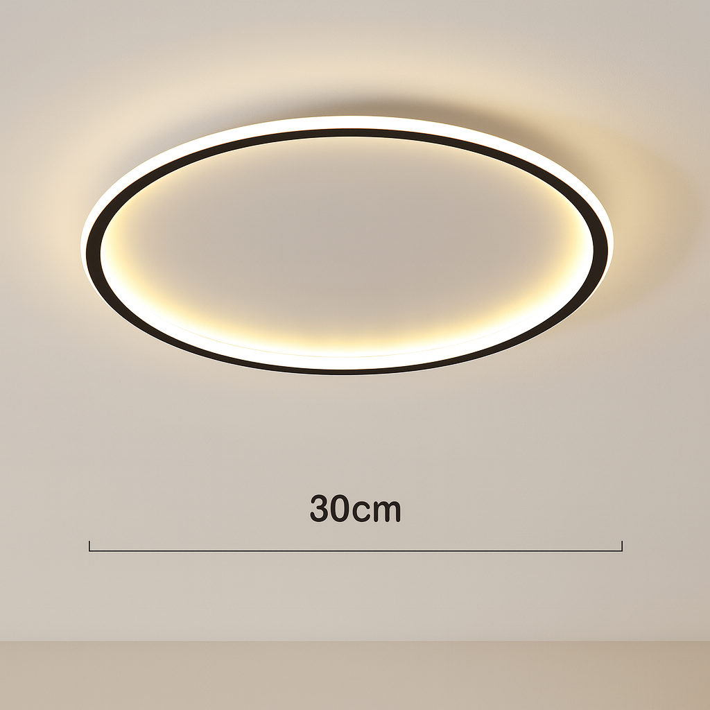 Lampada da Soffitto Rotonda LED Scandinava | 1-Luce