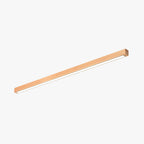 Arisha Linear Slim Ceiling Light, Legno
