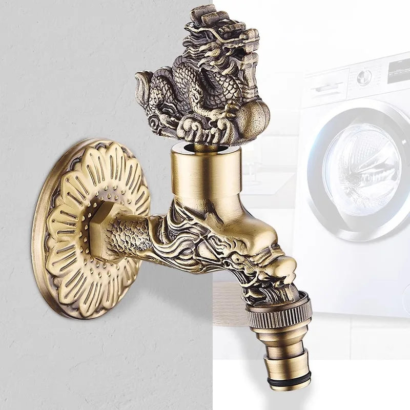 Rubinetto Bidet Antico per Lavatrice Rubinetto Esterno per Giardino