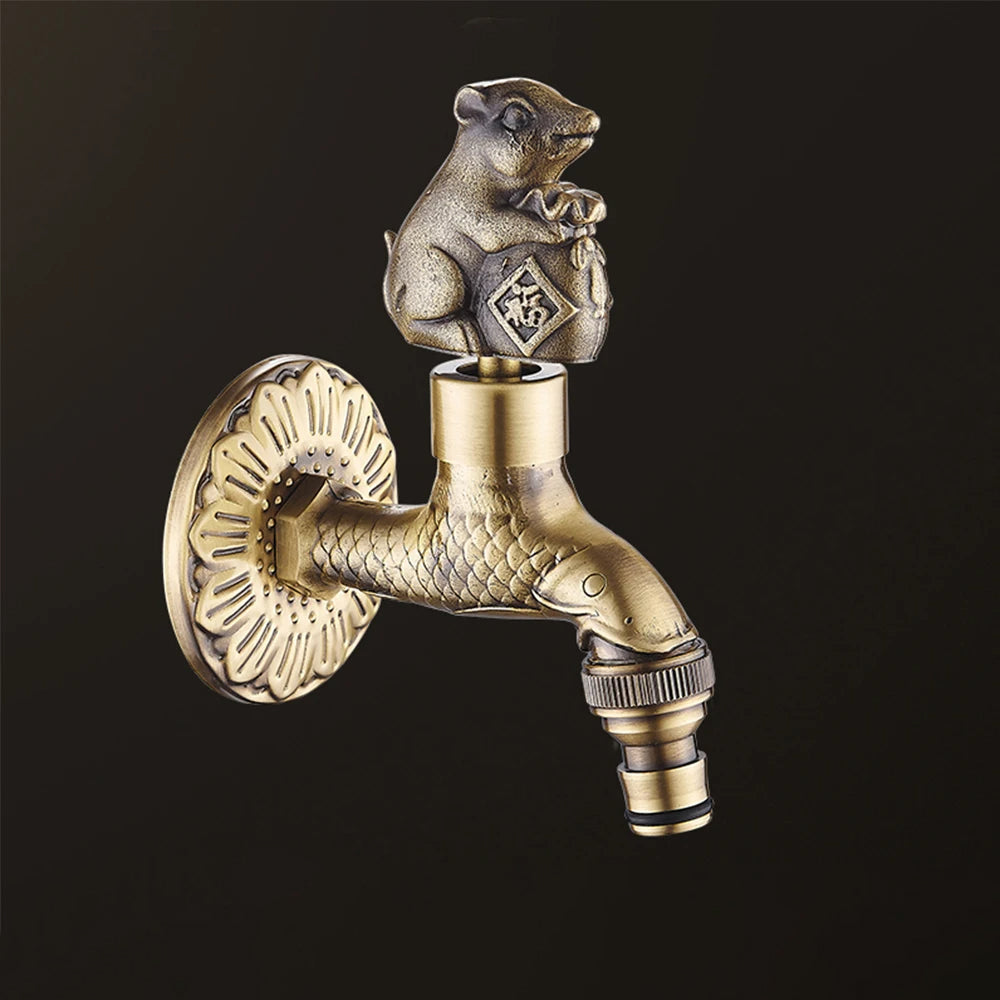 Rubinetto Bidet Antico per Lavatrice Rubinetto Esterno per Giardino