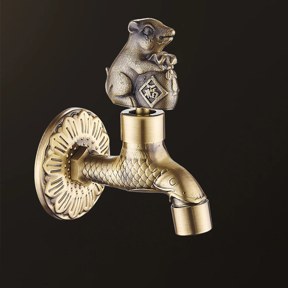 Rubinetto Bidet Antico per Lavatrice Rubinetto Esterno per Giardino