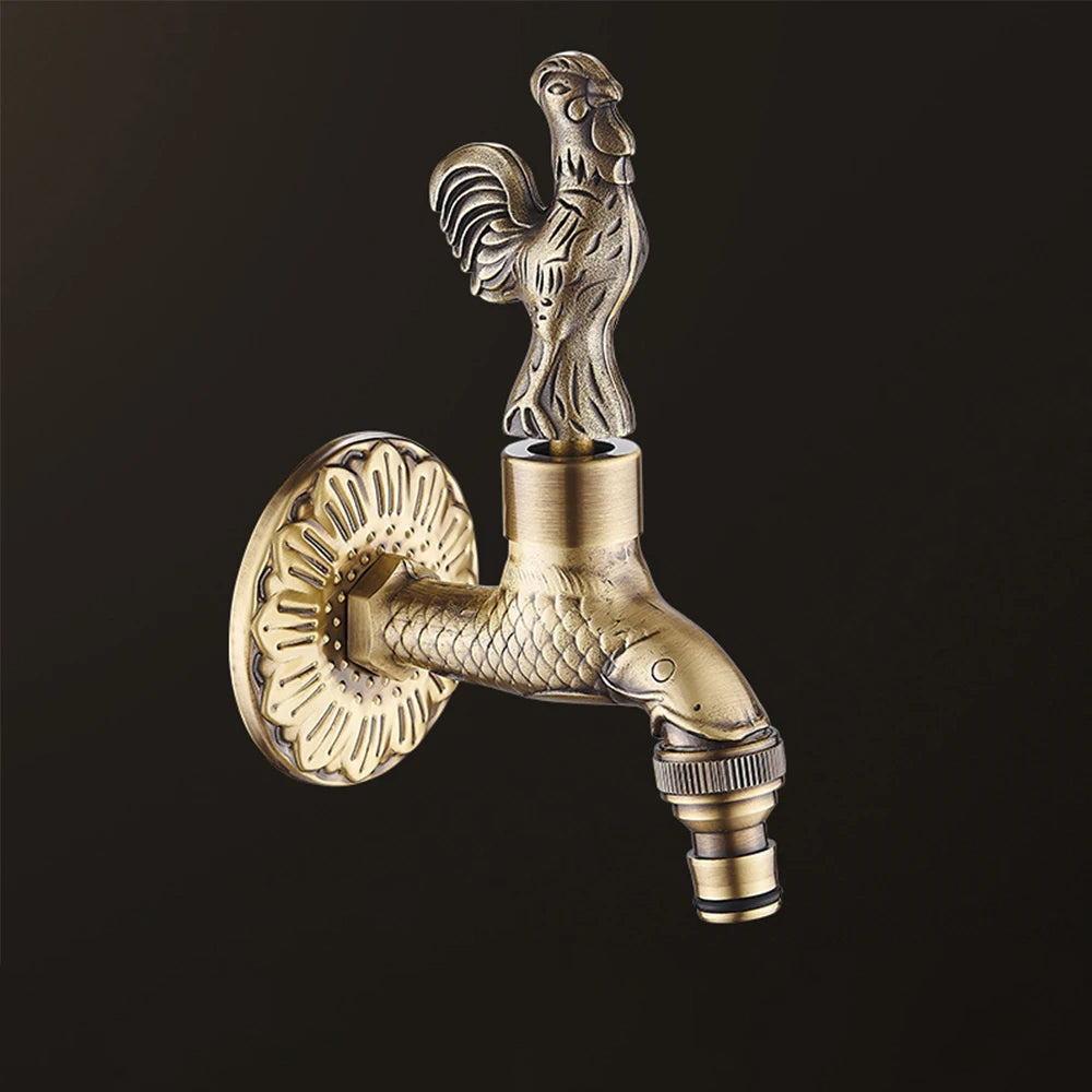Rubinetto Bidet Antico per Lavatrice Rubinetto Esterno per Giardino