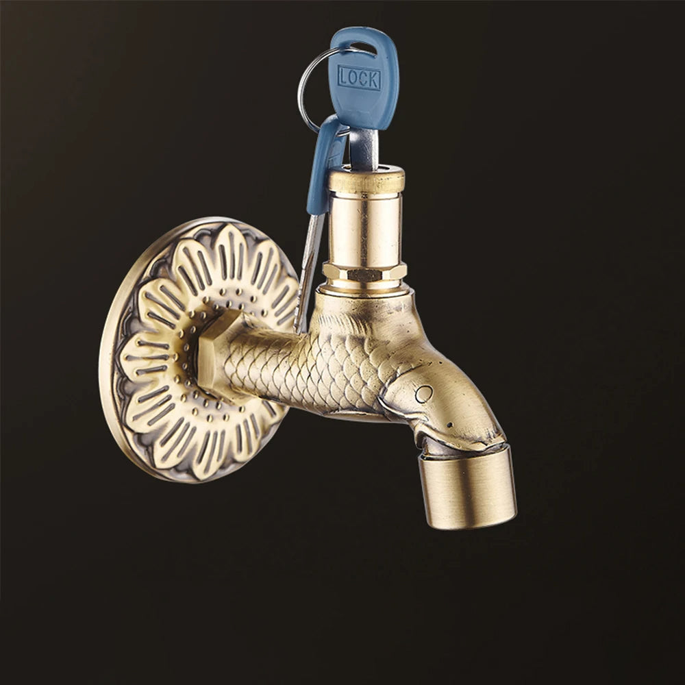Rubinetto Bidet Antico per Lavatrice Rubinetto Esterno per Giardino