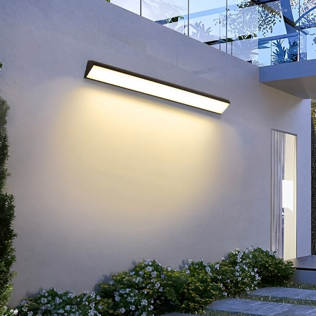 Sireya | Moderno Faretto da Parete LED da Esterno con Design Lineare Impermeabile IP65 per Illuminazione di Giardini e Patii