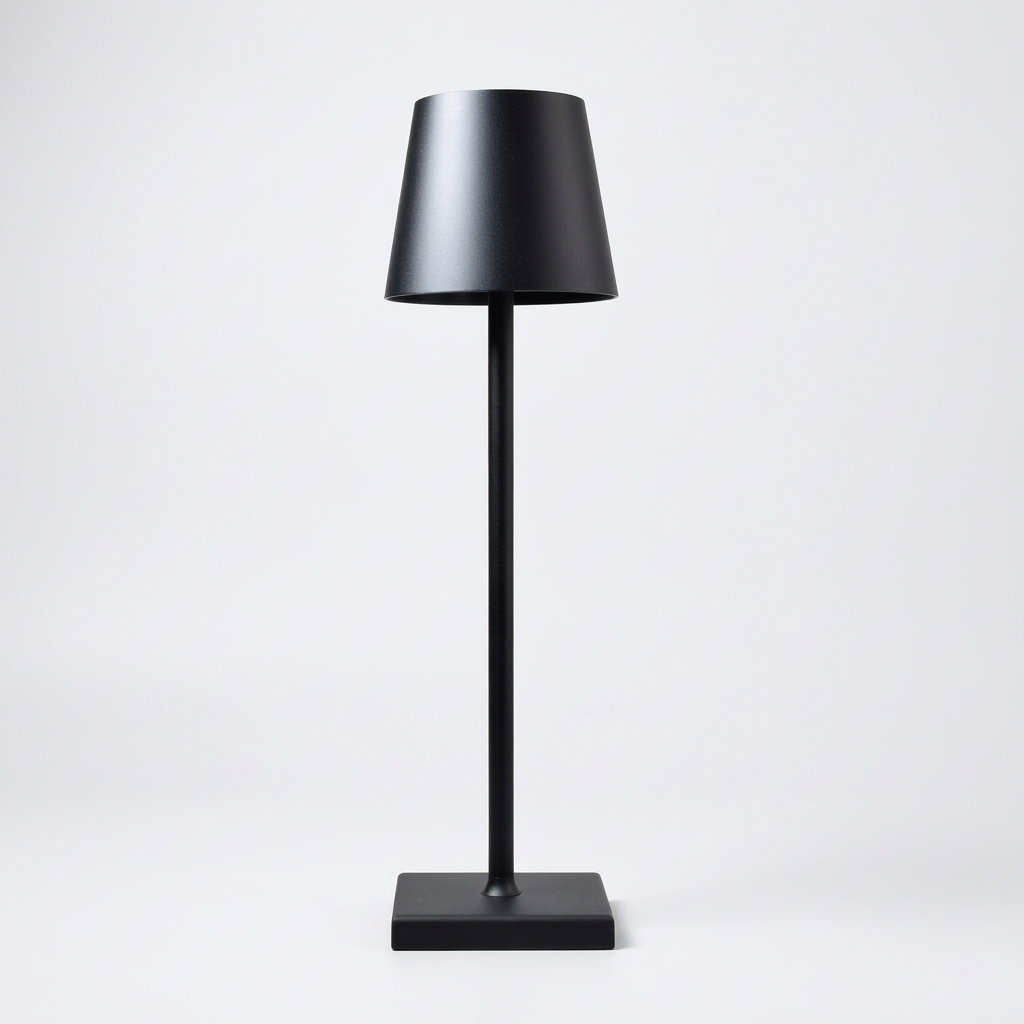 Lampada da Tavolo Ricaricabile Wireless LED Touch Design Moderno Luce Ambiente Portatile