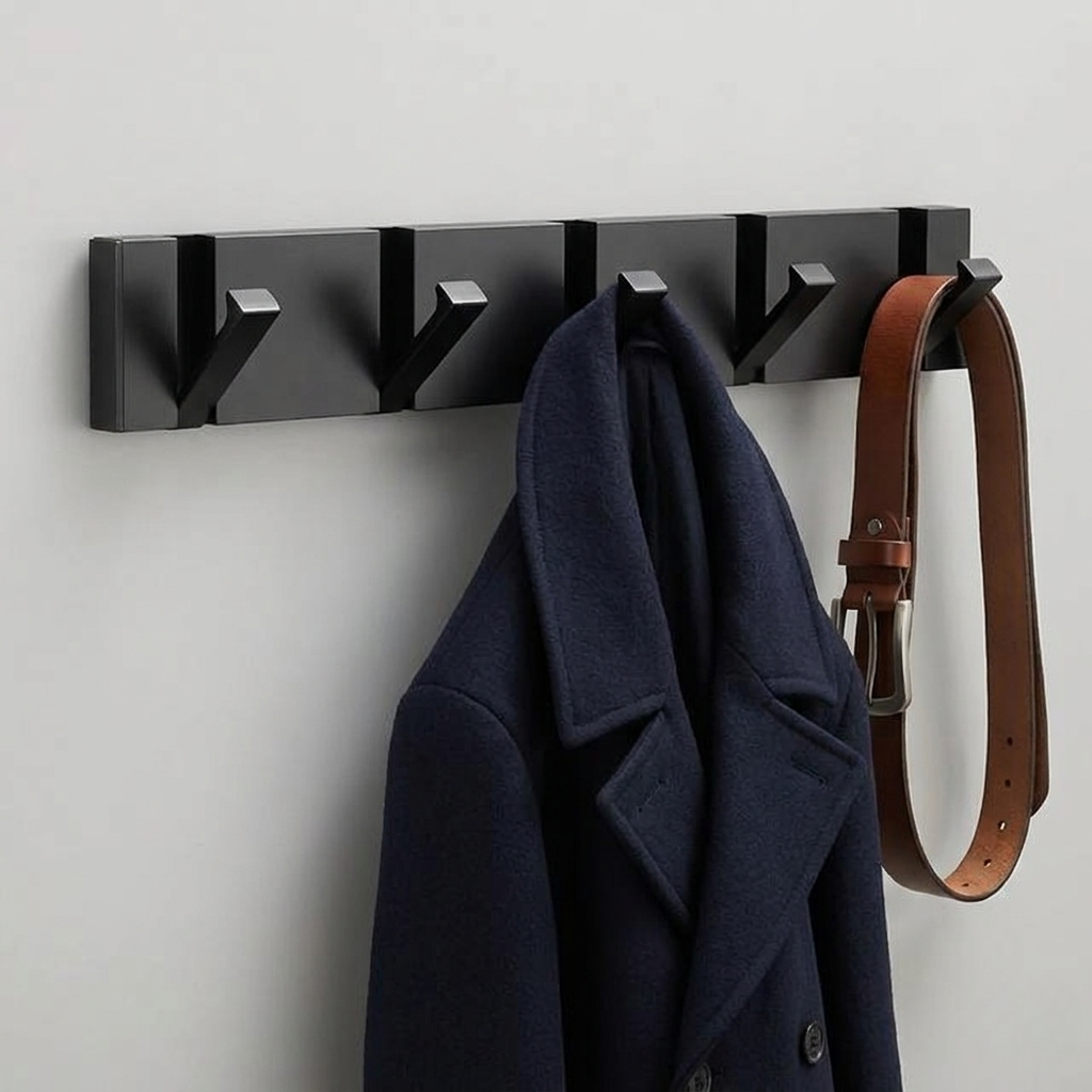 Appendiabiti da Parete Moderno in Acciaio Inossidabile