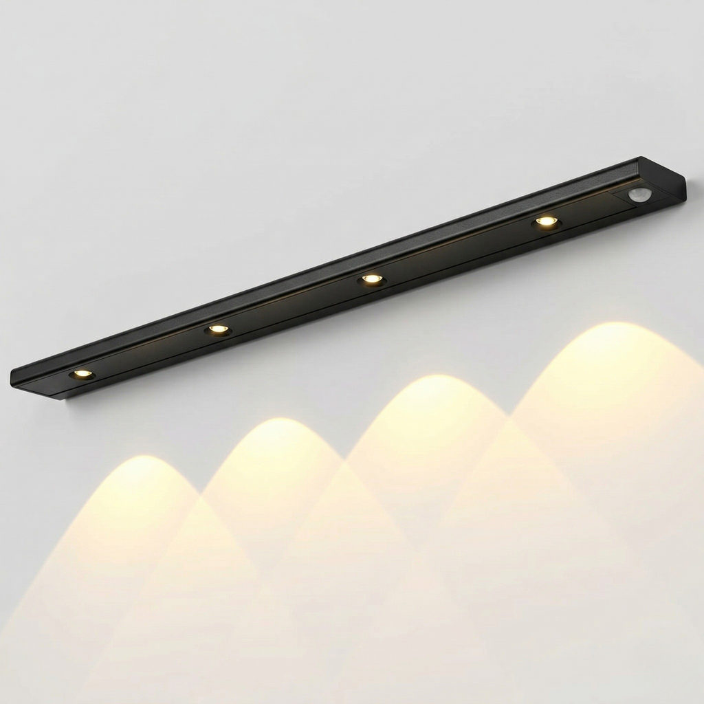 Luce LED Wireless con Sensore di Movimento Ricaricabile Dimmerabile a 3 Colori