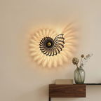 Lampada da Parete LED Decorativa Design Nautilus Moderna