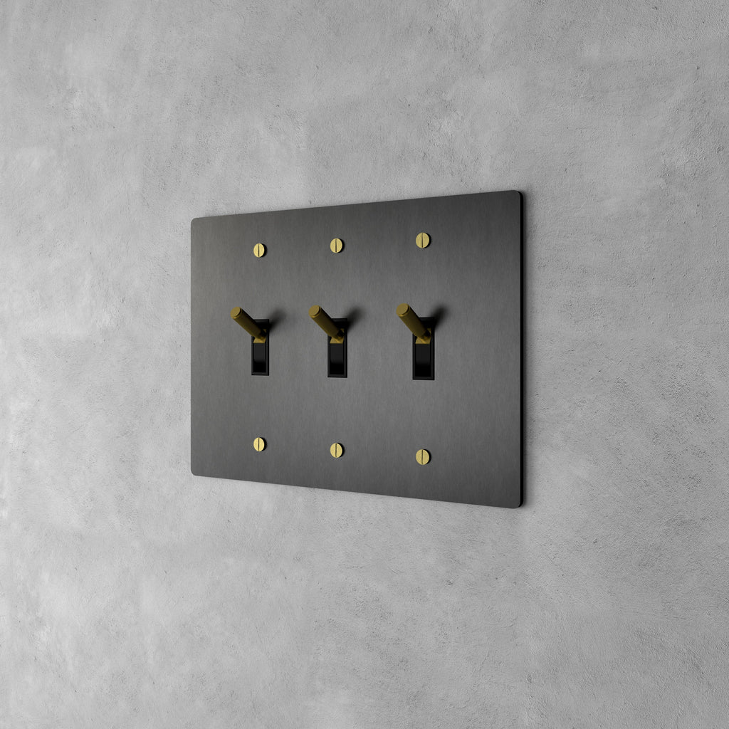 Interruttore a levetta in ottone