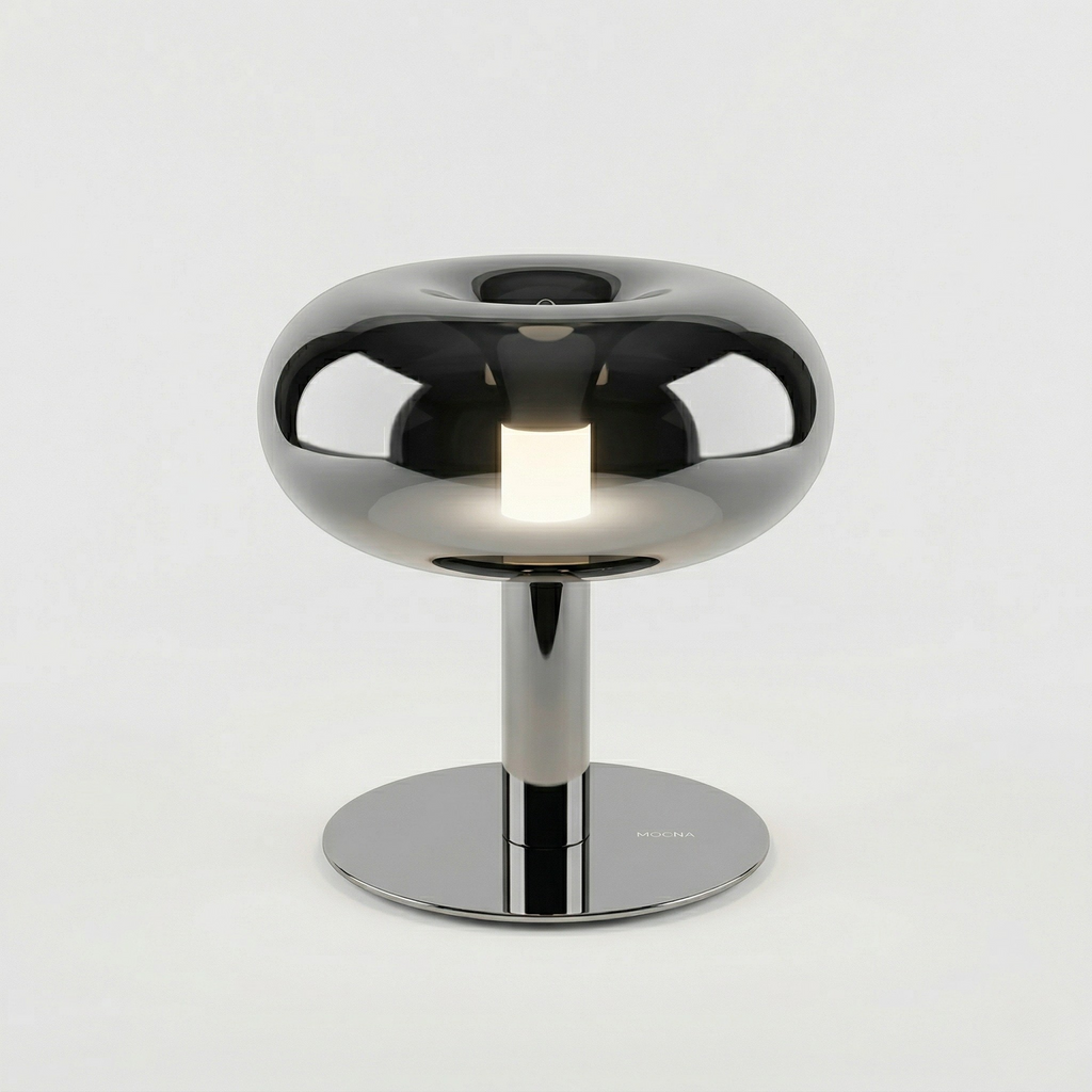 Lampada da Tavolo Moderna Stile Retrò Design Elegante Luce LED Atmosferica