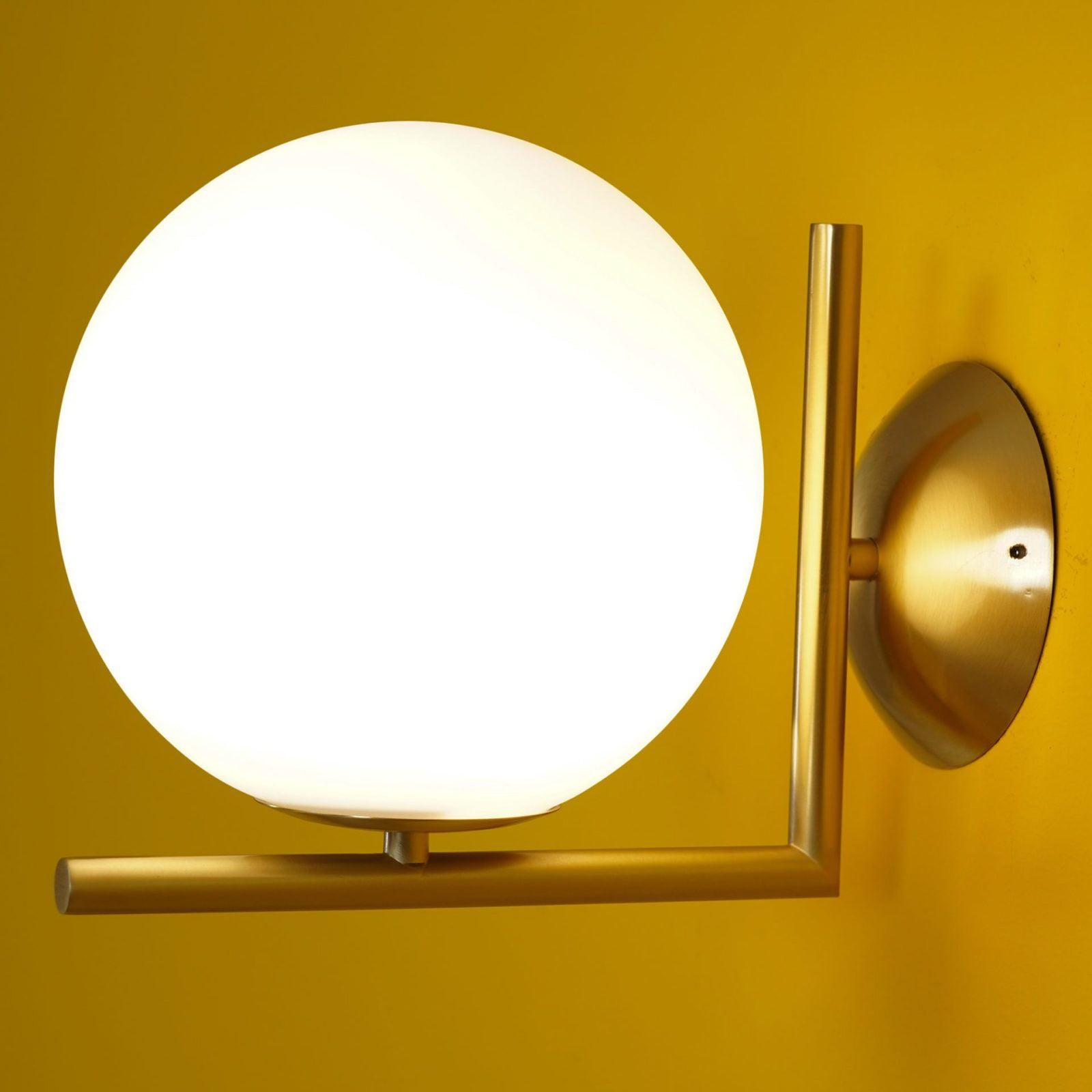Joanna Applique Vetro Soffiato Moderna Minimalista Opale
