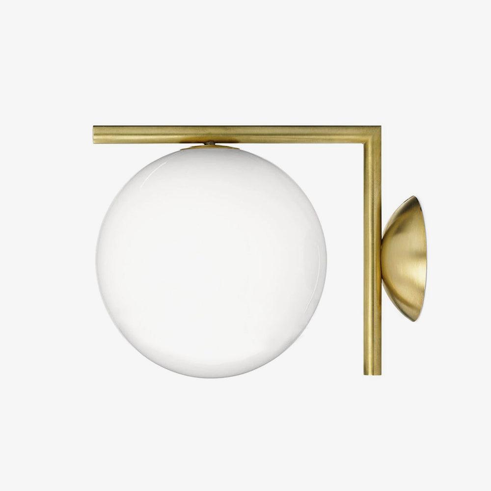 Joanna Applique Vetro Soffiato Moderna Minimalista Opale