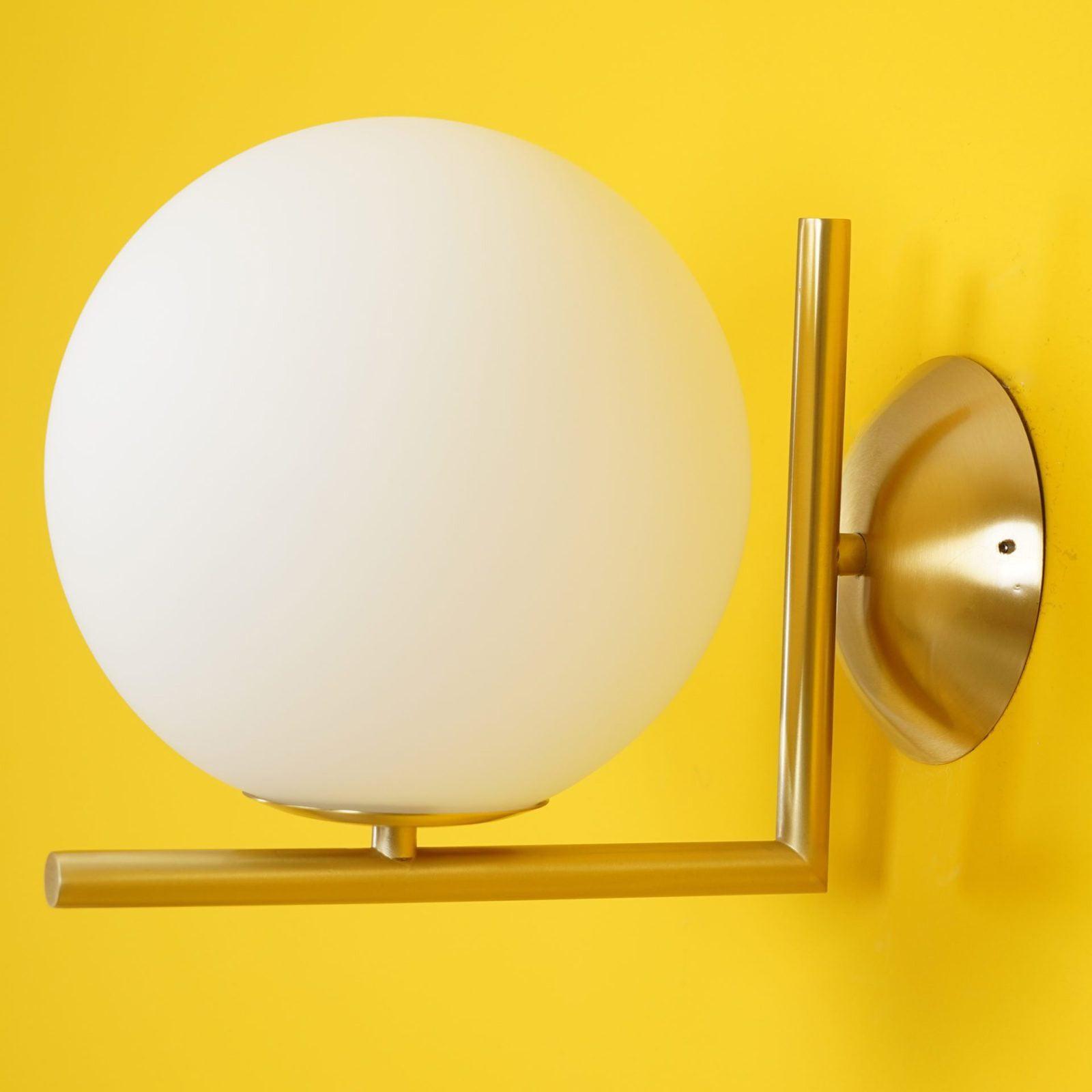 Joanna Applique Vetro Soffiato Moderna Minimalista Opale
