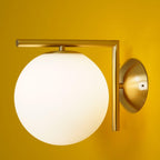 Joanna Applique Vetro Soffiato Moderna Minimalista Opale