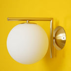 Joanna Applique Vetro Soffiato Moderna Minimalista Opale
