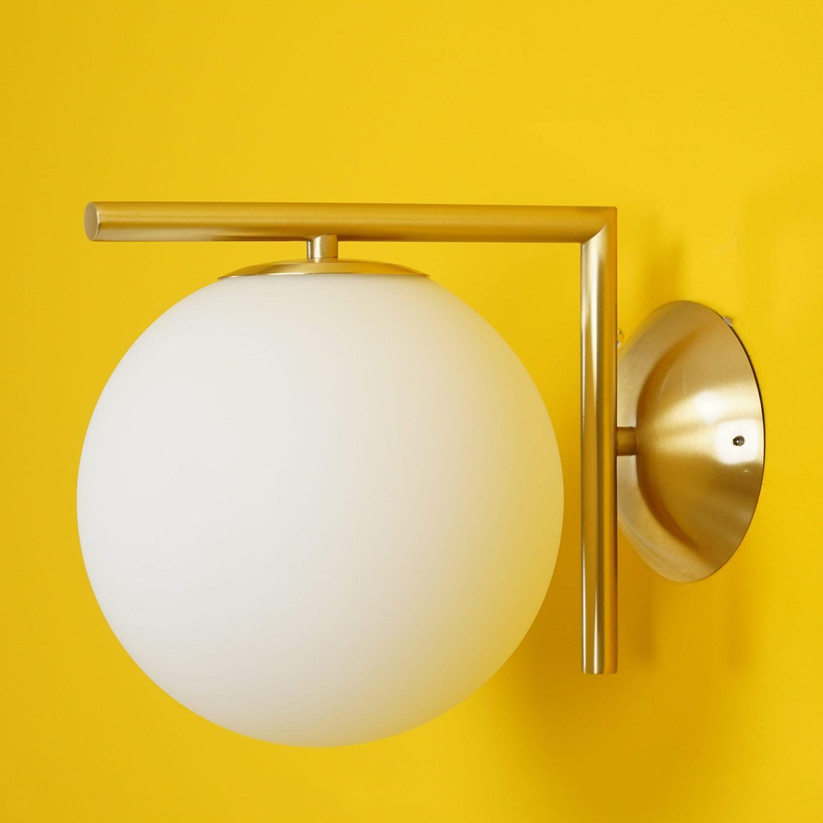 Joanna Applique Vetro Soffiato Moderna Minimalista Opale