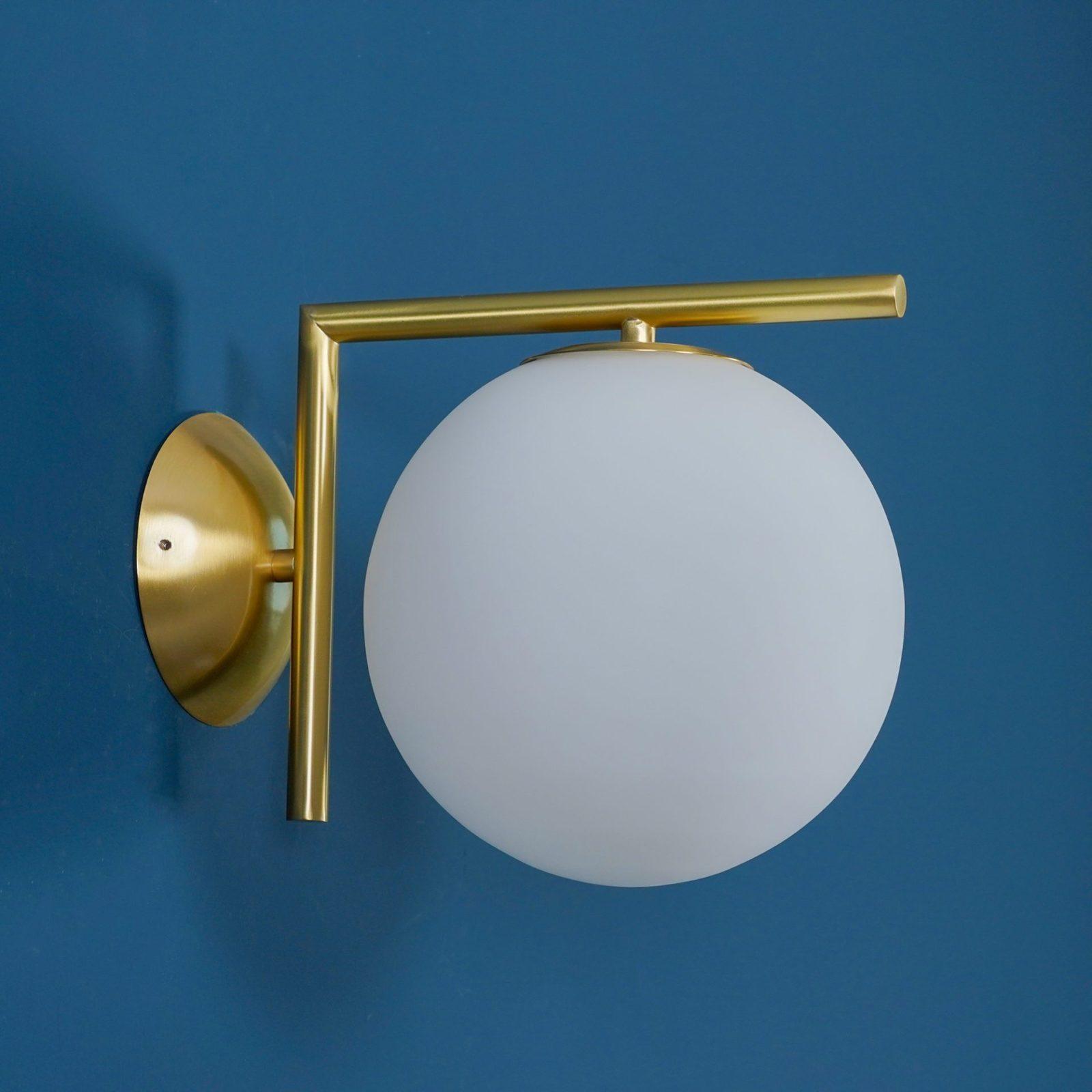 Joanna Applique Vetro Soffiato Moderna Minimalista Opale