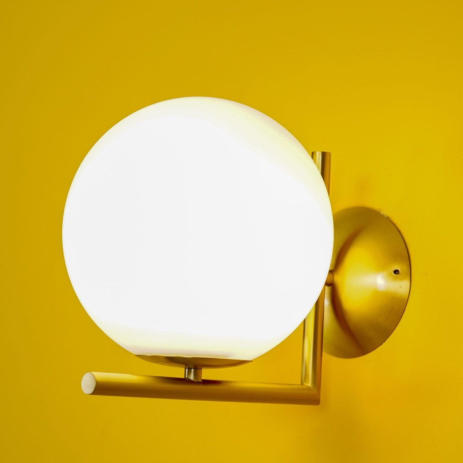 Joanna Applique Vetro Soffiato Moderna Minimalista Opale