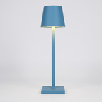 Lampada da Tavolo Ricaricabile Wireless LED Touch Design Moderno Luce Ambiente Portatile