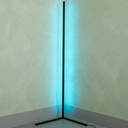 Lampada da Terra Angolare LED RGB Luce Ambiente Moderna con Telecomando