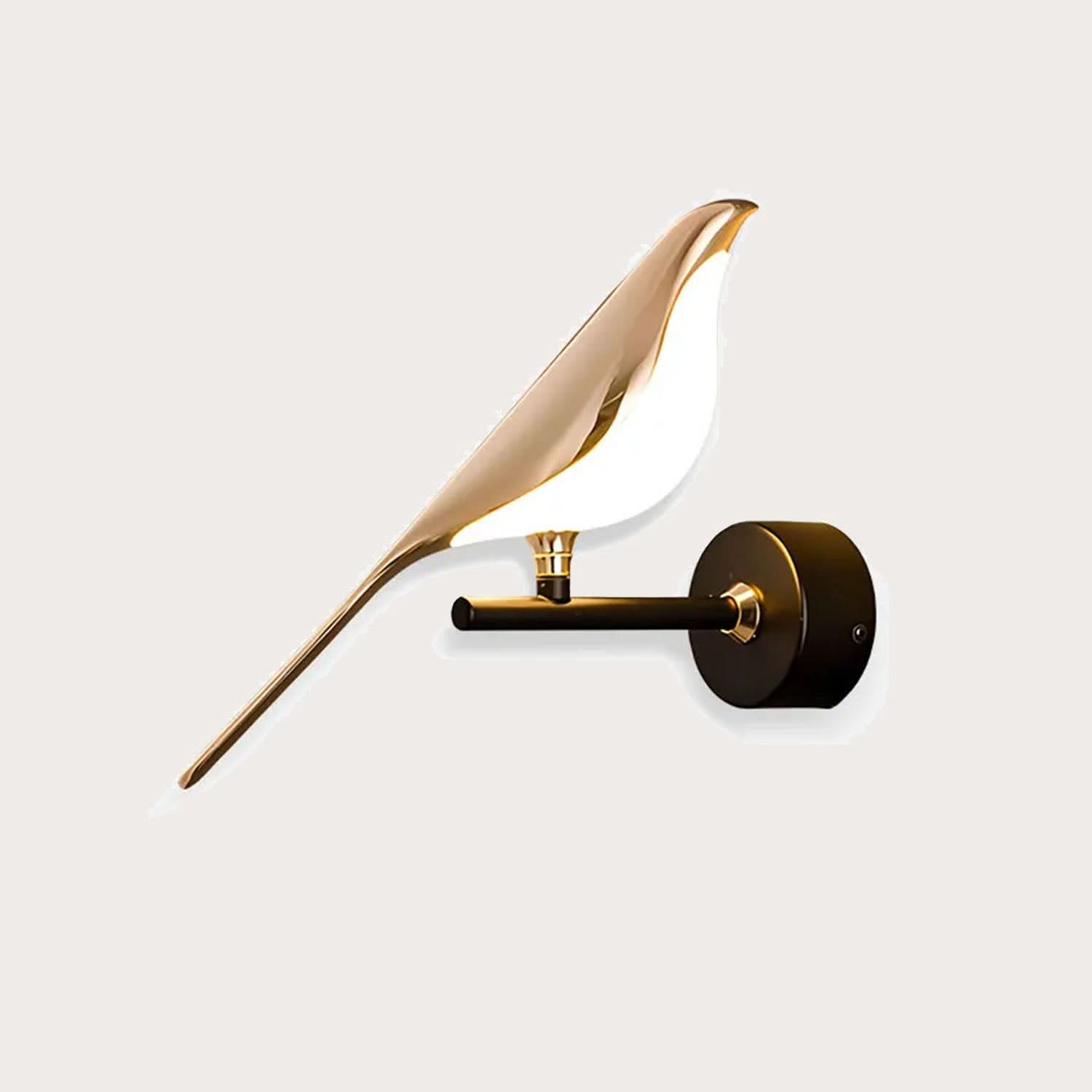 Glarefusion Modern Led Art Design Lampada da Parete con Uccello